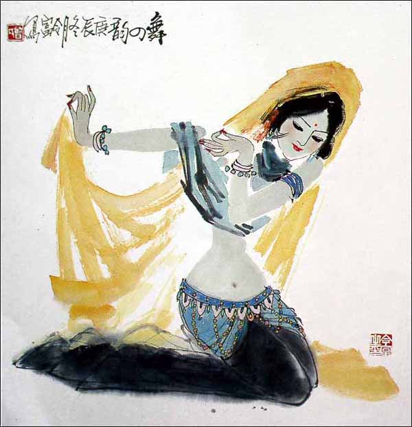 曾令富国画欣赏