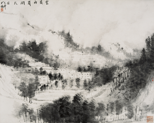 何加林国画作品欣赏二