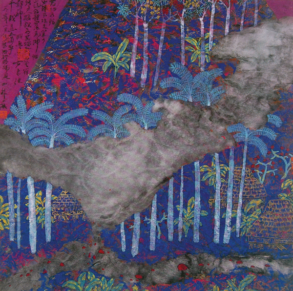何加林国画作品欣赏二