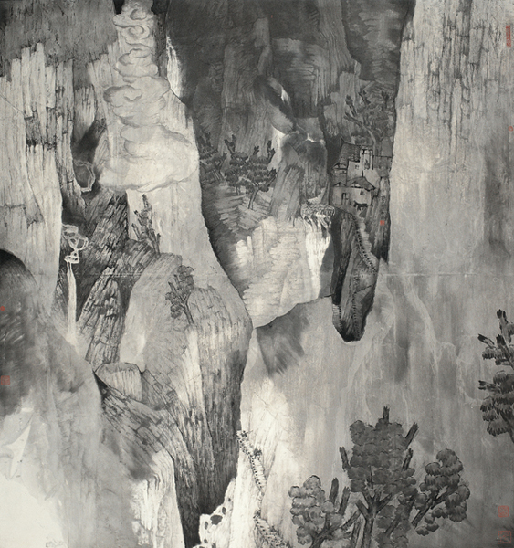 何加林国画作品欣赏二