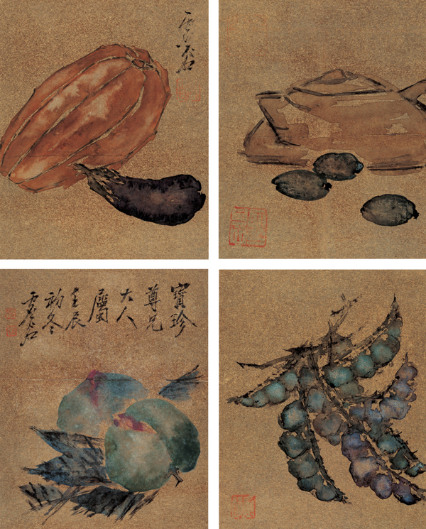 虚谷国画作品欣赏