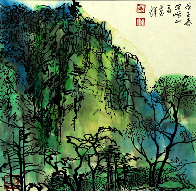 毛光辉国画作品欣赏四