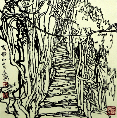 毛光辉国画作品欣赏四