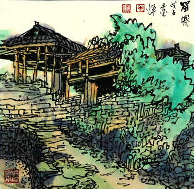毛光辉国画作品欣赏四