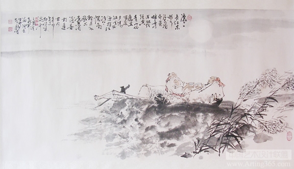 第十五届广州国际艺术博览会国画展品