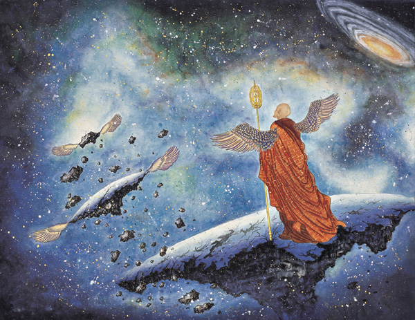郭关禅国画作品
