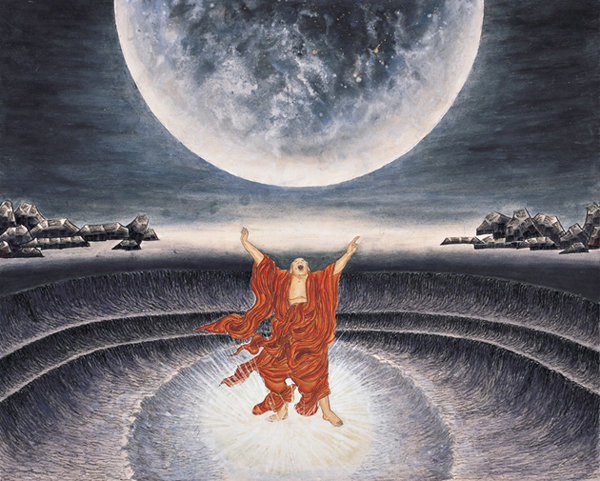 郭关禅国画作品