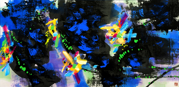 毛光辉国画作品欣赏二