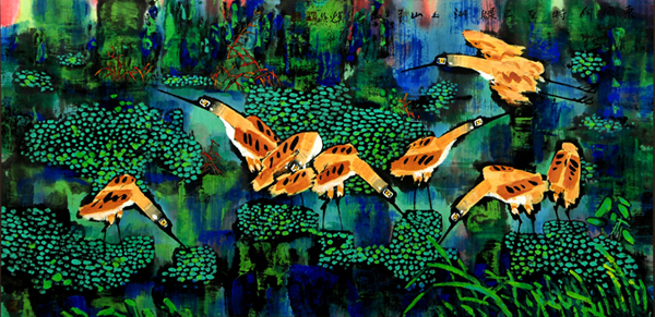 毛光辉国画作品欣赏二