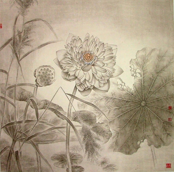 江宏伟国画欣赏
