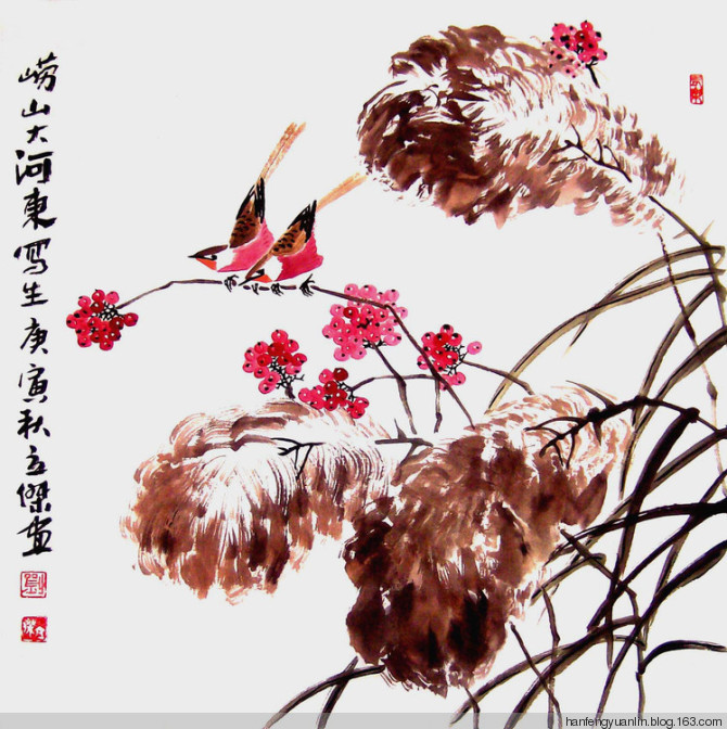 刘立杰国画花鸟作品（二）