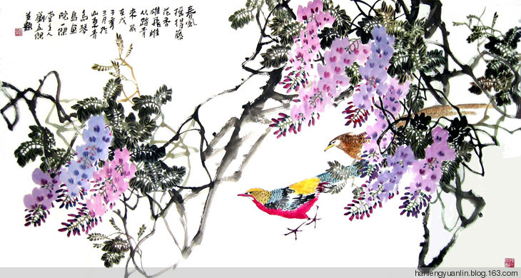 刘立杰国画花鸟作品（二）