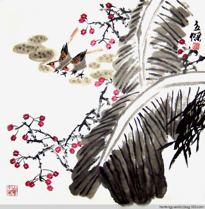 刘立杰国画花鸟作品（二）