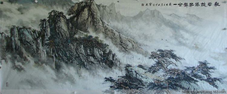 霍宝廷国画花鸟作品