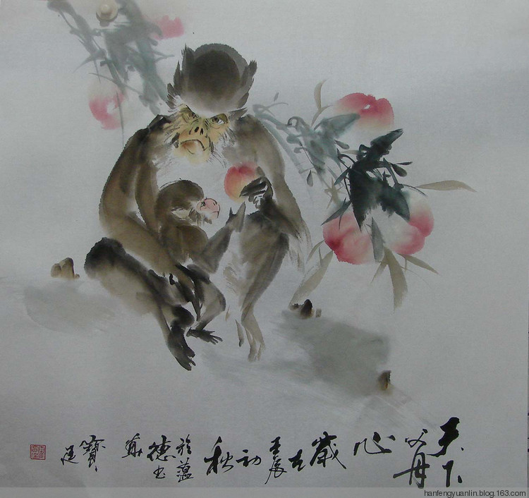 霍宝廷国画花鸟作品