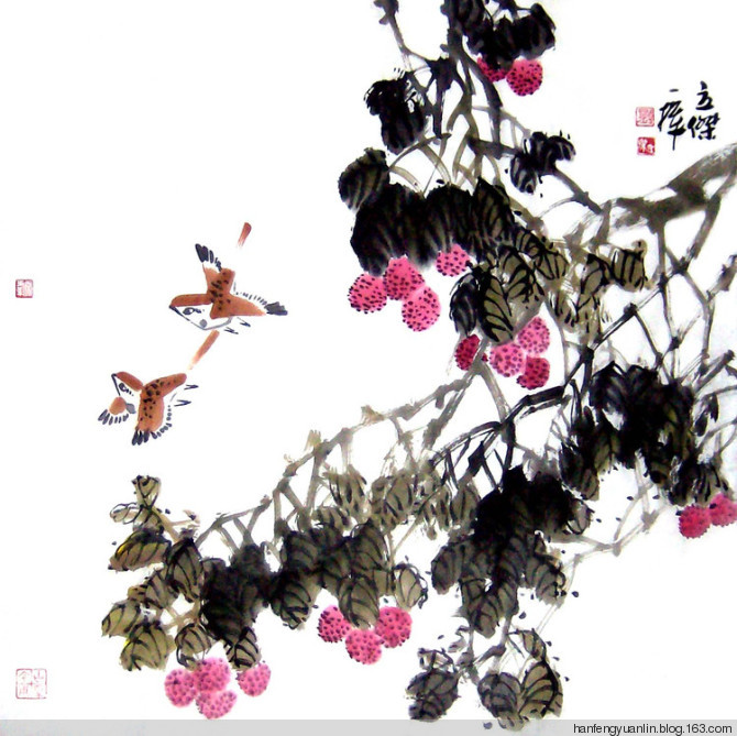 刘立杰国画花鸟作品（一）