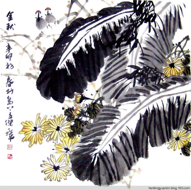 刘立杰国画花鸟作品（一）