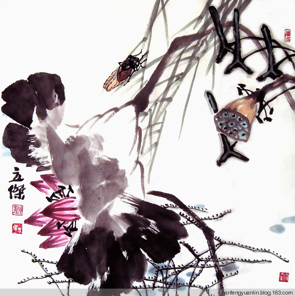 刘立杰国画花鸟作品（一）