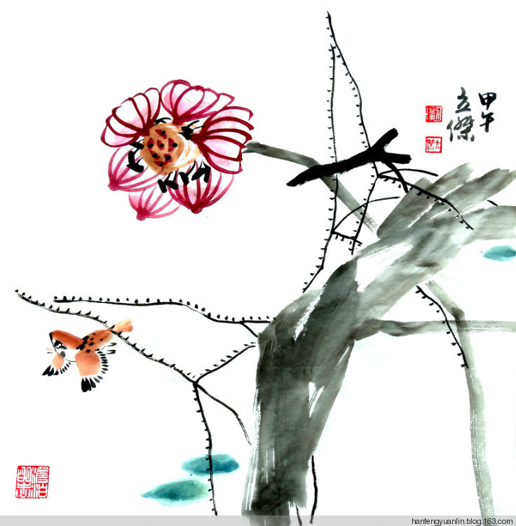 刘立杰国画花鸟作品（一）