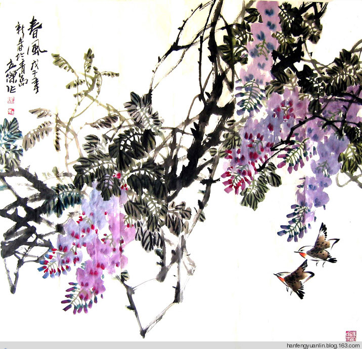 刘立杰国画花鸟作品（一）