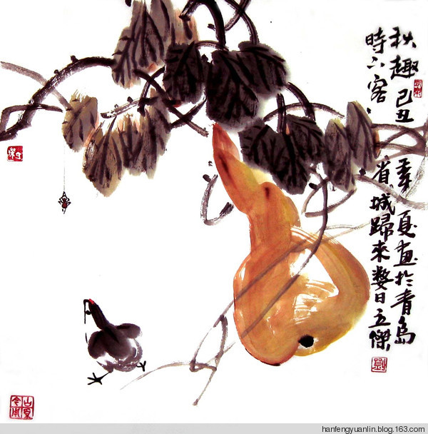 刘立杰国画花鸟作品（一）