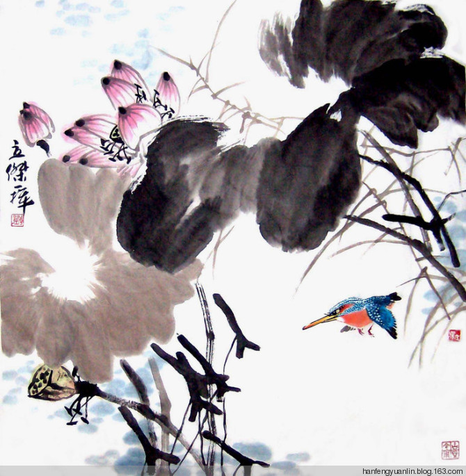 刘立杰国画花鸟作品（一）