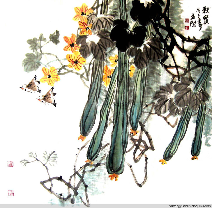 刘立杰国画花鸟作品（一）