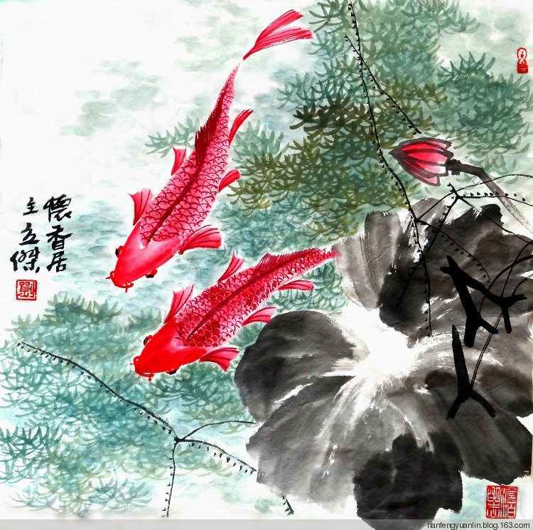 刘立杰国画花鸟作品（一）