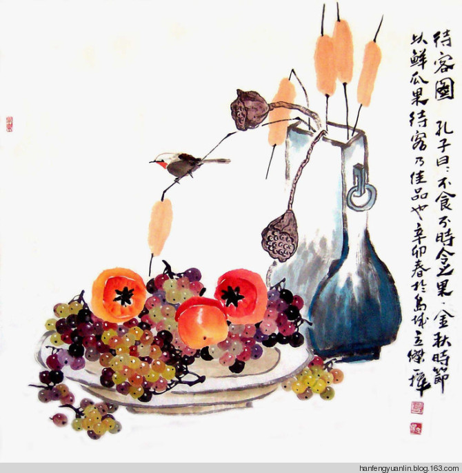 刘立杰国画花鸟作品（一）