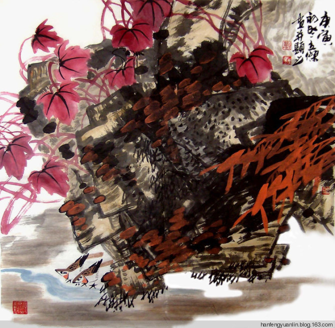 刘立杰国画花鸟作品（一）