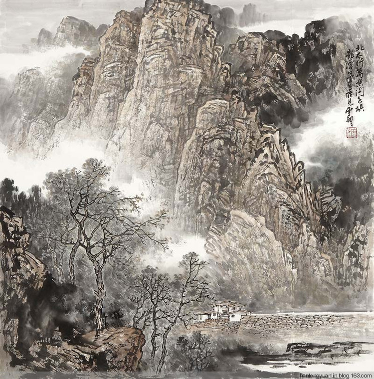施云翔国画山水作品