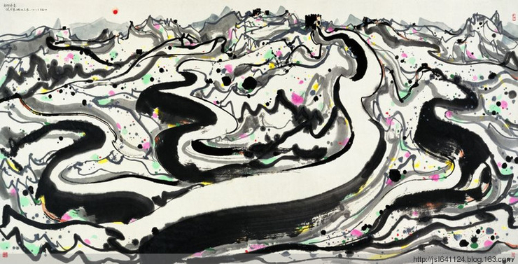吴冠中高清水墨画作品