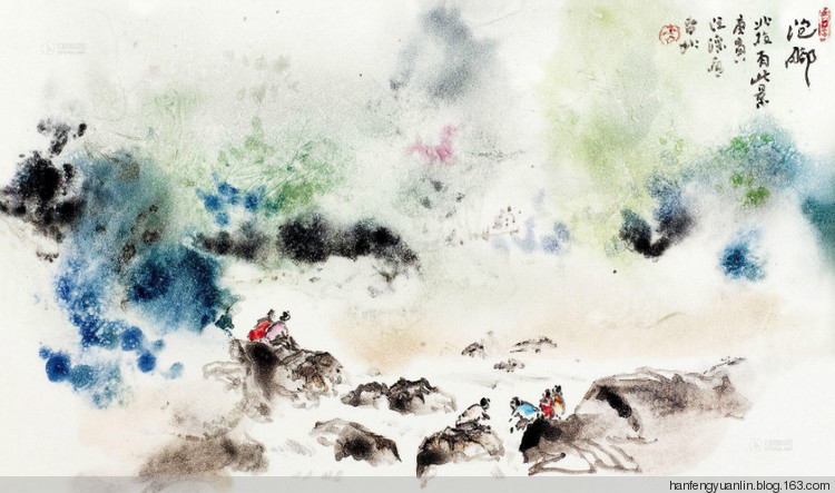 李沃源国画山水作品