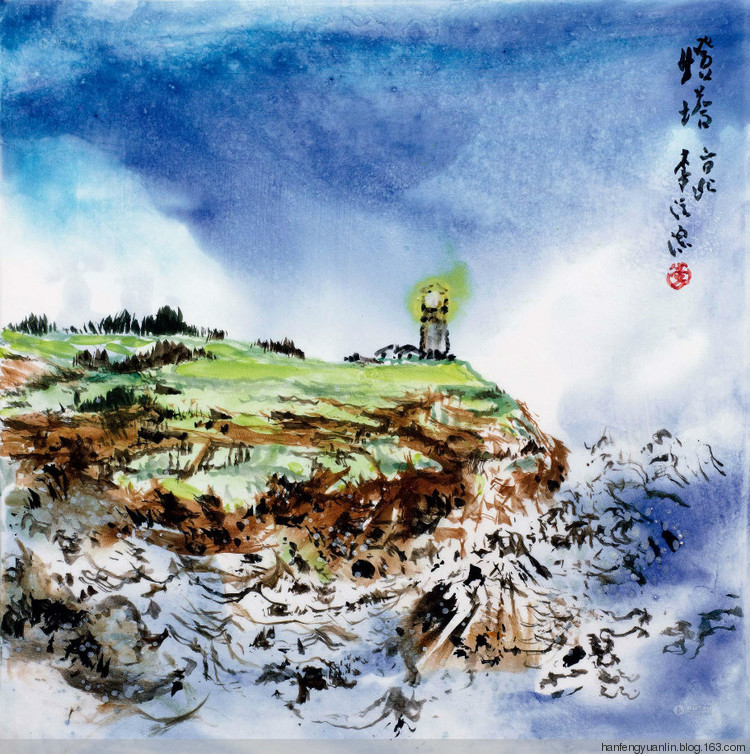 李沃源国画山水作品