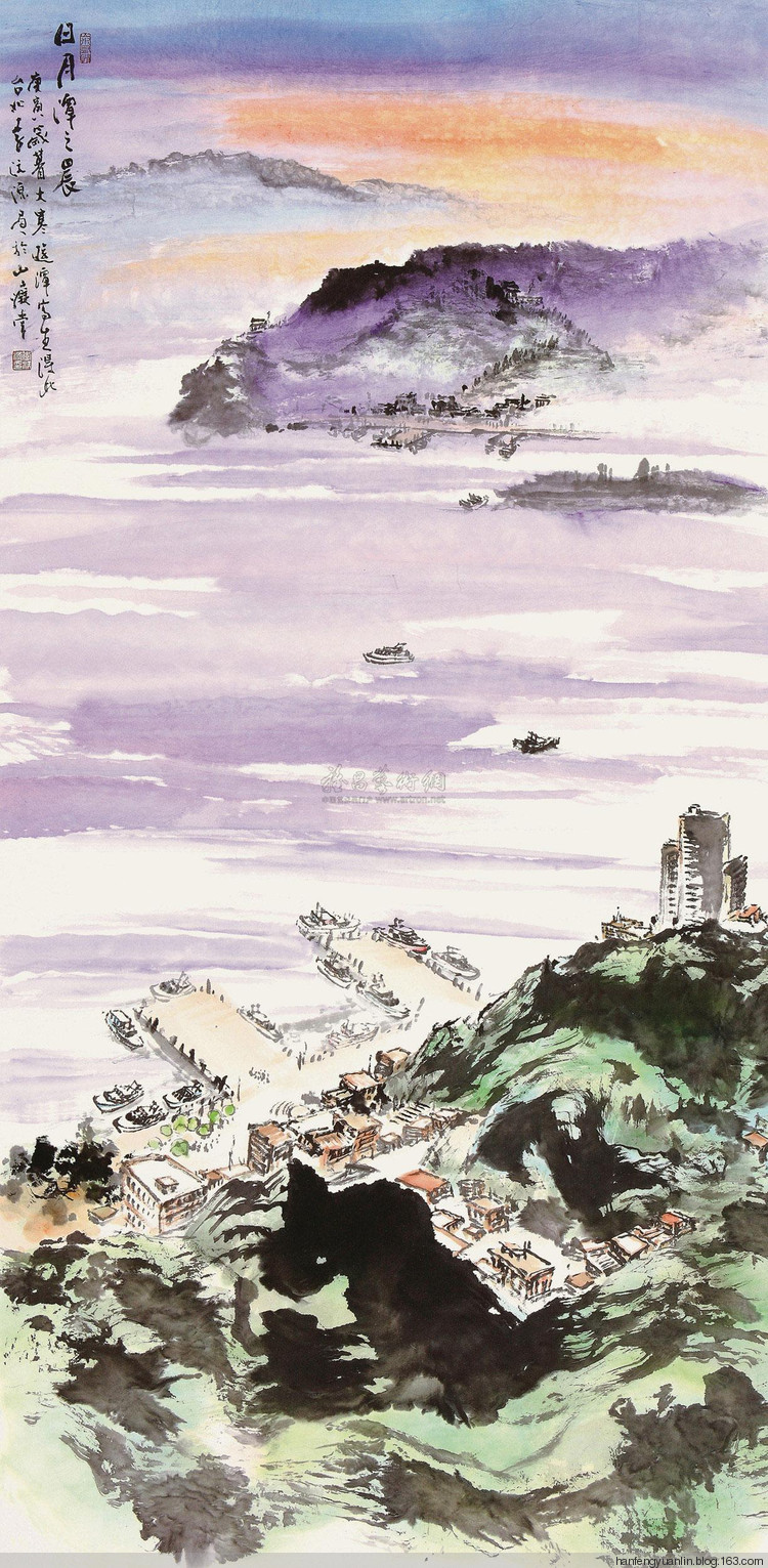 李沃源国画山水作品