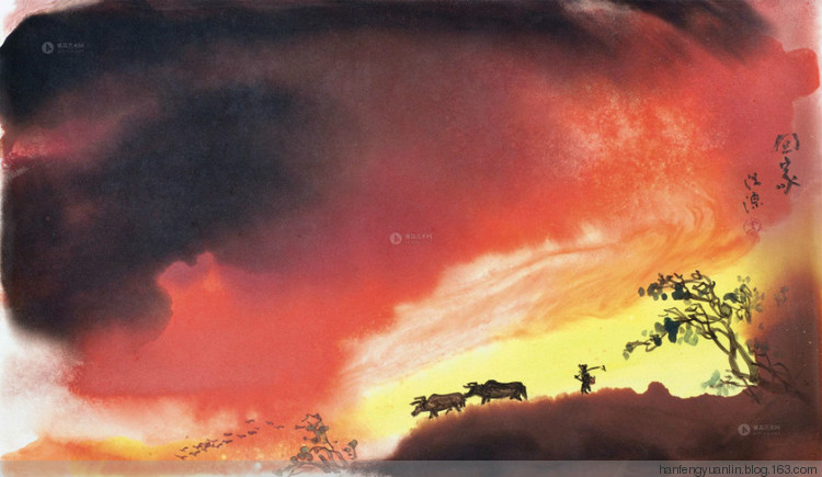 李沃源国画山水作品