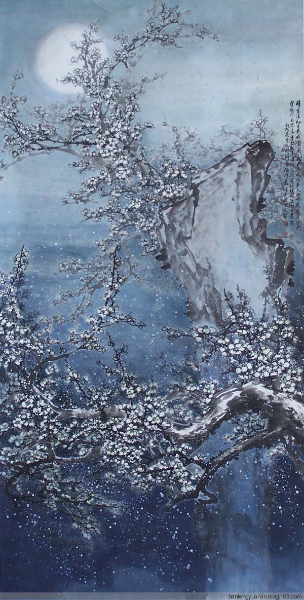 梁宗文国画花鸟作品