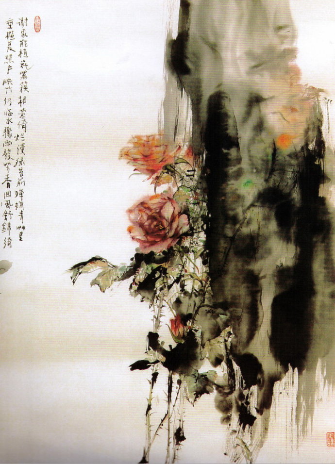 陈志才国画花鸟作品