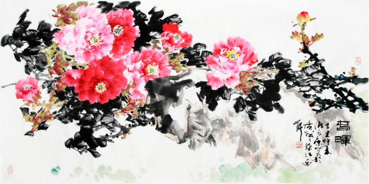 陈永康国画花鸟作品