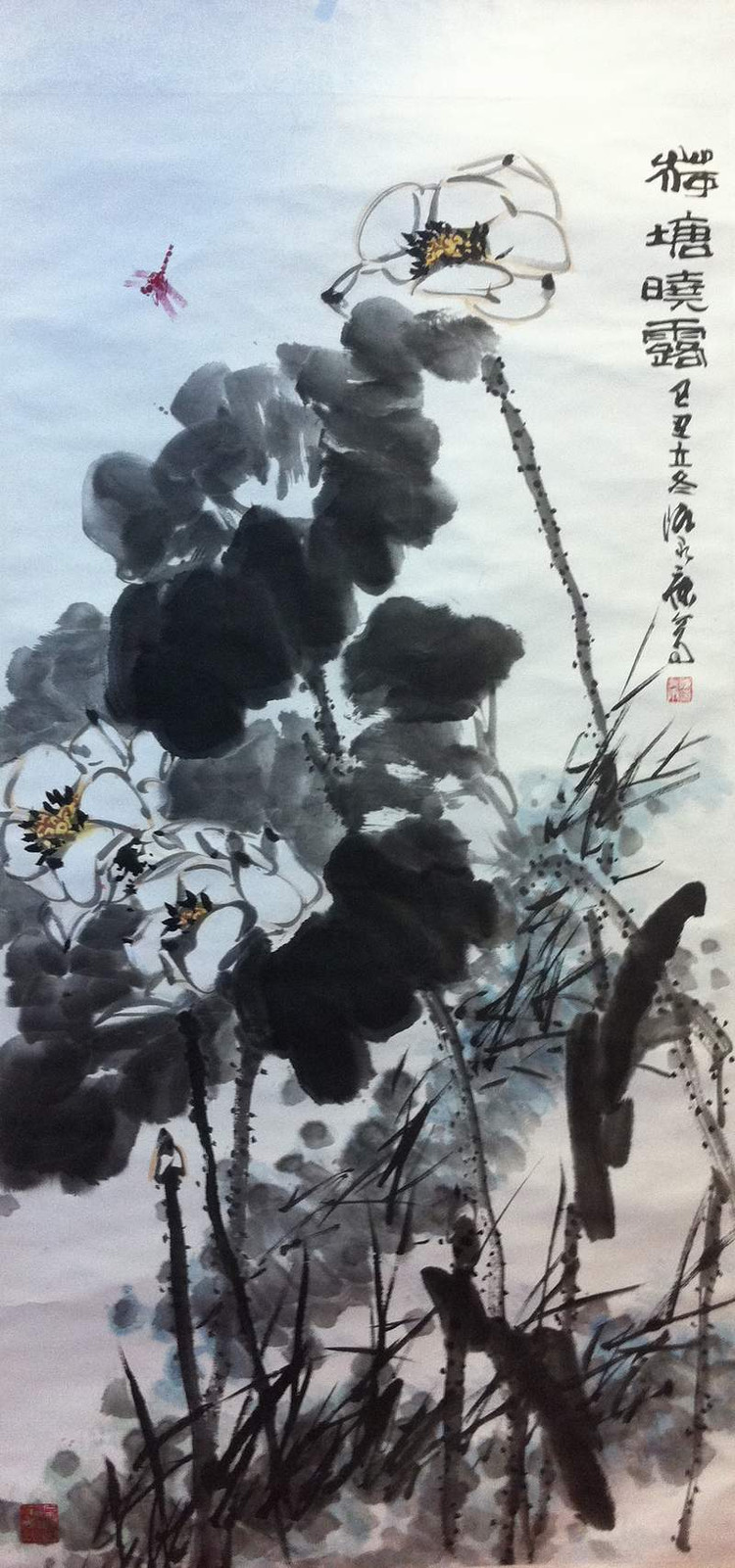 陈永康国画花鸟作品