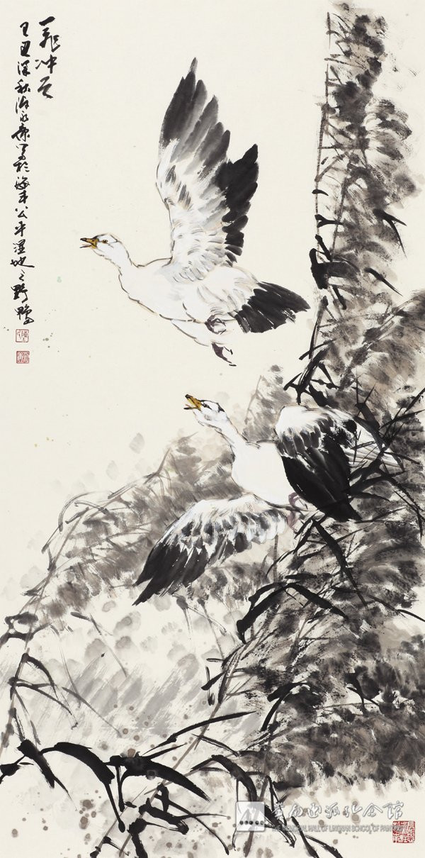 陈永康国画花鸟作品