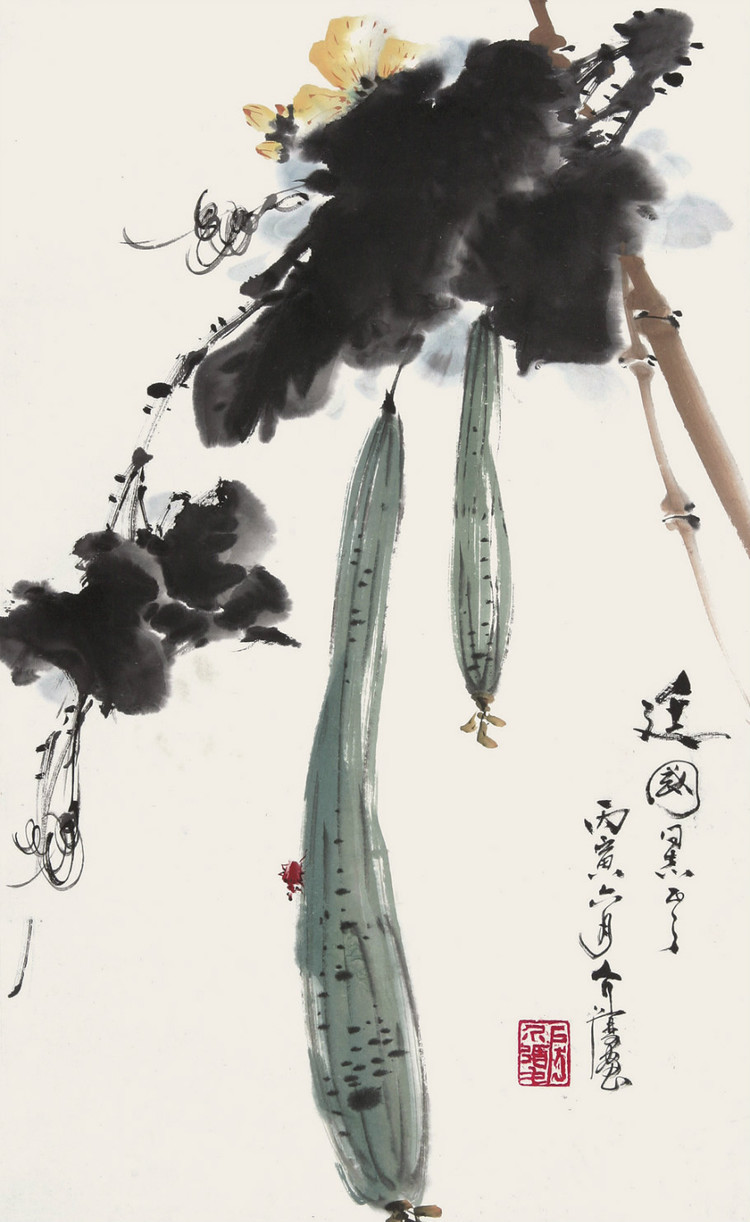 房介复国画花鸟作品