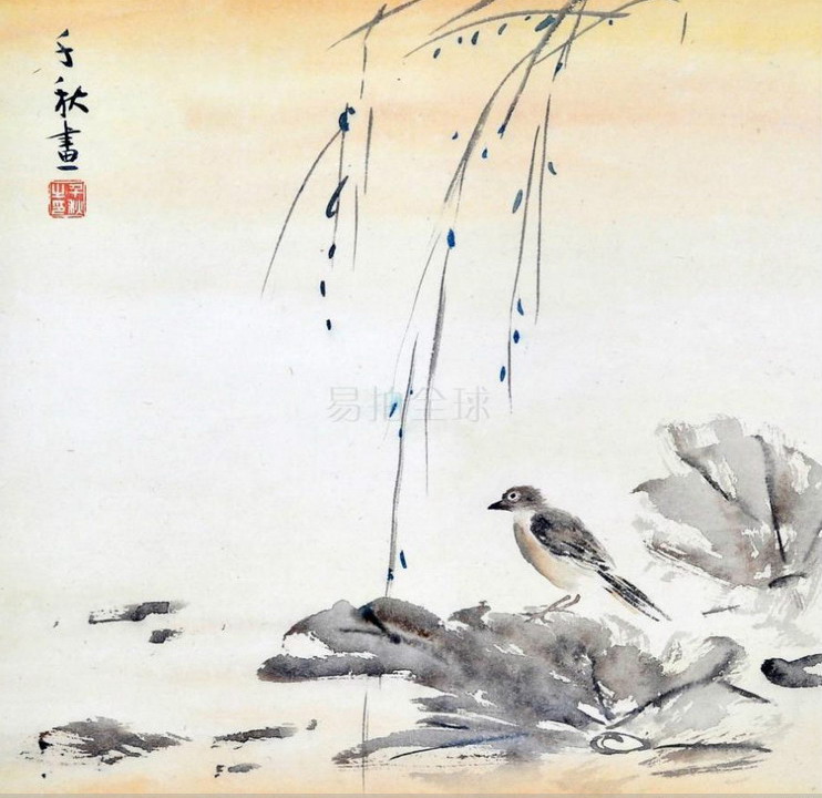 周千秋国画动物作品