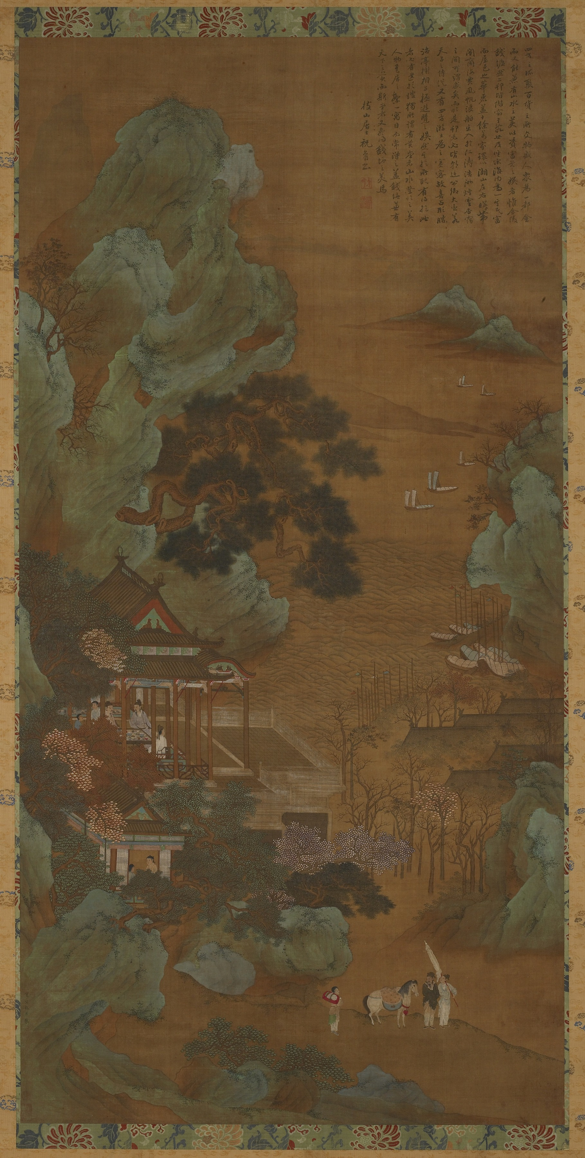仇英国画作品