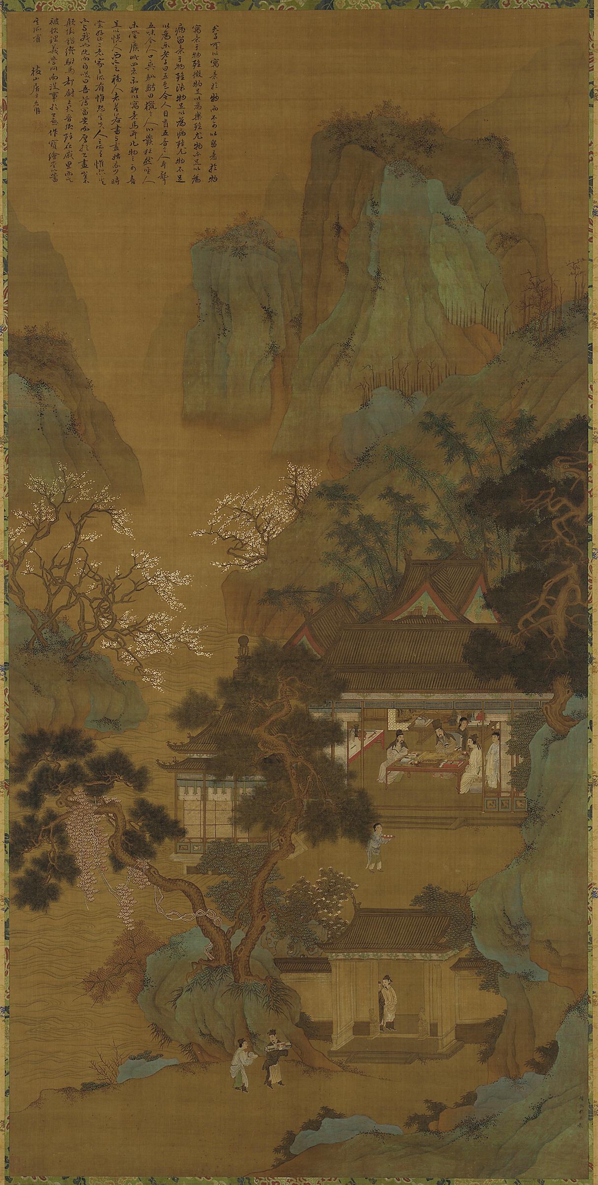 仇英国画作品