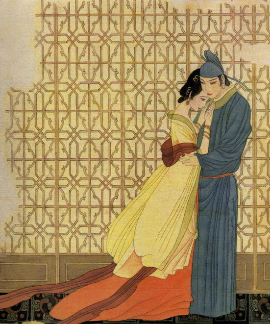 戴宏海国画人物作品