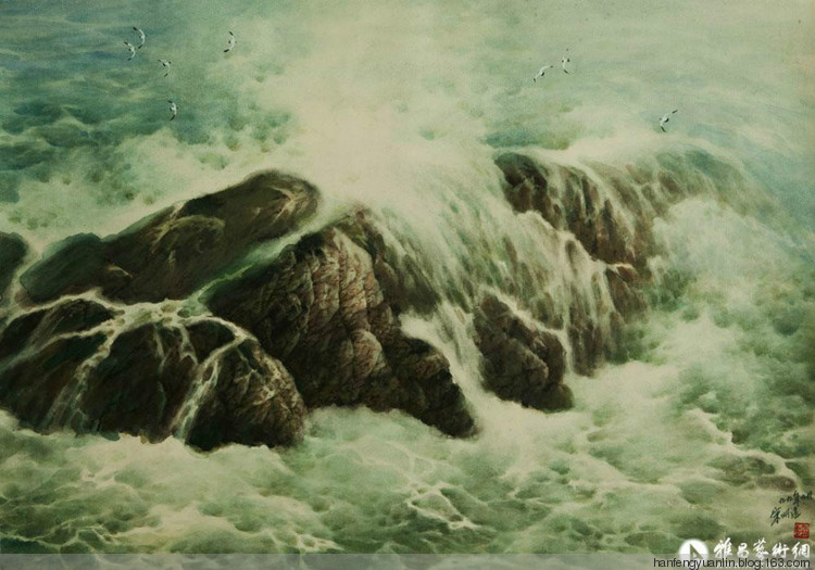 宋明远国画山水作品（一）