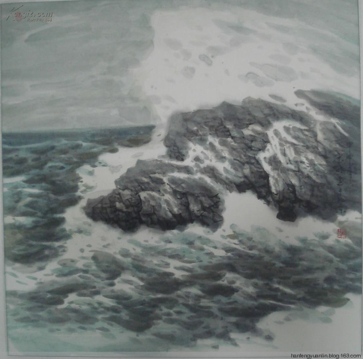 宋明远国画山水作品（一）