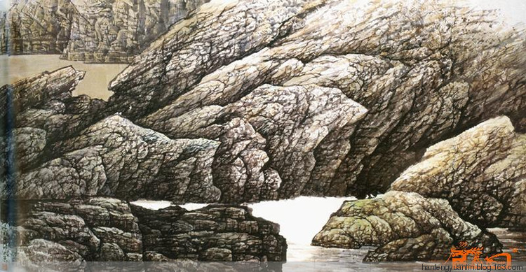 宋明远国画山水作品（一）