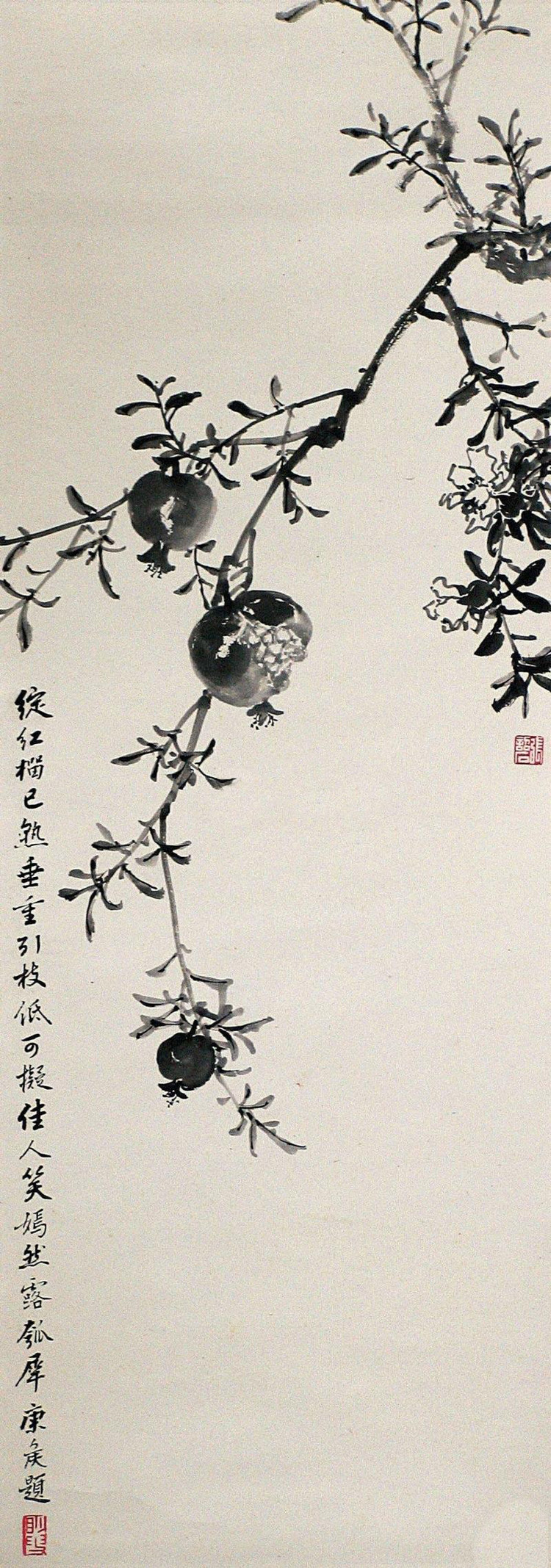 张韶石国画花鸟作品